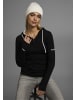 Kangaroos Kapuzenshirt in schwarz