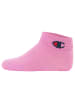 Champion Socken 6er Pack in Pink/Weiß/Blau