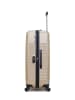 WAVE PARIS Großer Hartschalenkoffer SELENGA in Beige (95L)