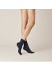 Kunert Socken Sensual Cotton Rollrand in Nightblue