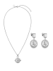 PURELEI 2tlg. Schmuckset Mahina Club Lei Edition in Silber