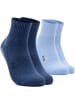 Occulto 4er Pack Stoppersocken Madeleine in Schwarz/Grau/Navy/Blau