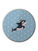 Mr. & Mrs. Panda Kaffeedose Orca Zylinder ohne Spruch in Blau Pastell