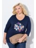 Ulla Popken Shirt in tintenblau