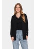 SAINT TROPEZ Strickjacke KilaSZ Gerade Passform in Black