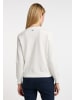 DreiMaster Klassik Damen Strickjacke in Wollweiss