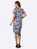 WITT WEIDEN Webkleid in royalblau-marine-bedruckt