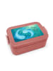 Mr. & Mrs. Panda Lunchbox Sternzeichen Fische Design mit Spruch in Rot Pastell