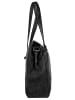 Sansibar Shopper echt Leder in schwarz