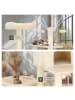 tectake Katzenbaum Lilou 165 cm Diverse Farben  (Beige)