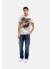 CAMP DAVID  T-Shirt 'Dune Crusher' in weiß