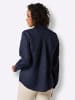 creation L Leinen-Bluse in marine