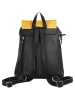 Cluty City-Rucksack echt Leder in gelb