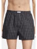 Seidensticker Boxershorts Web in Schwarz