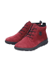 rieker Sneaker Montante aus Leder Cuba Rot