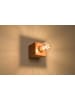 Nice Lamps Wandleuchte "GABI" aus Holz  (L)10cm (B)10cm (H)10cm