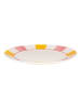 Blond Amsterdam Teller Alltagsstreifen Rosa Gelb in Rosa - 26cm