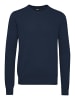 !SOLID Strickpullover SDKarl 21102378ME Strickpullover mit Perl-Strickmuster in Blau