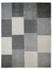 Kayoom Wohnzimmer Teppich – Kurzflorteppich Lyrical 110 in multi - grau - rechteckig