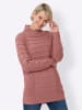 Sieh an! Longpullover in rosenholz