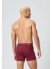 SNOCKS Boxershorts aus Bio-Baumwolle in Rote Streifen