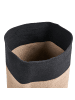 Beliani 2er-Set Korb SILOPI in Schwarz/Beige