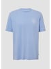 QS T-Shirt in 53D0_himmelblau