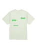 Garcia T-Shirt mit Rückenprint Fit Loose in milky green