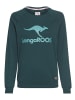 Kangaroos Sweatshirt in dunkel grün