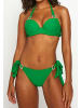Moda Minx Bikini Hose Amour seitlich gebunden in Grün