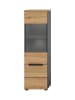 ebuy24 Vitrinenschrank Canu Eiche 36 x 33 cm