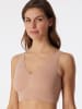 Schiesser Bustier mit Pads Invisible Soft in maple