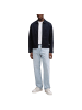 Calvin Klein Blau Baumwolle Lange Jacke
