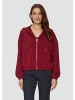 s.Oliver Sweatshirt Jacke in 3874_rubinrot