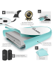 tectake Aufblasbares Paddle Board 2in1 mit Kajaksitz, Drop-Stitch, Komplettset