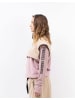 eivy Fleeceweste in Sand Faded Woodrose