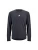 adidas Shirt Ultimate Running Merinol in Schwarz