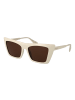 MAX & CO Damen Sonnenbrillen Quadrat Beige
