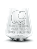 Mr. & Mrs. Panda Glas Wombat mit Spruch in Transparent
