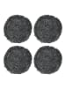 Butlers Platzset RAFFIA 4er-Set in Schwarz