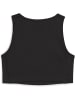 Puma Sportshirt "W CROSS THE LINE CROP Top 3.0" in Schwarz
