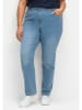 sheego Gerade Jeans in blue Denim