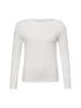 OPUS Langarmshirt Sovke in weiß