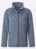 WITT WEIDEN Strickfleece-Jacke in bleu-meliert