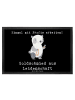 Mr. & Mrs. Panda Schmutzfangmatte Goldschmied Leidenschaft mit S... in Schwarz