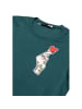 Love Moschino Blau Schwarz Baumwolle T-Shirt