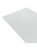 Beliani Kurzflor SALVORI in Weiß - (W) 160 x (L) 230 cm