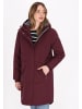 DreiMaster Women Parka in burgundy