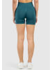 SMILODOX Seamless Shorts Harly in Dunkelgrün