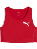 Puma Sportshirt "W CROSS THE LINE CROP Top 3.0" in Rot